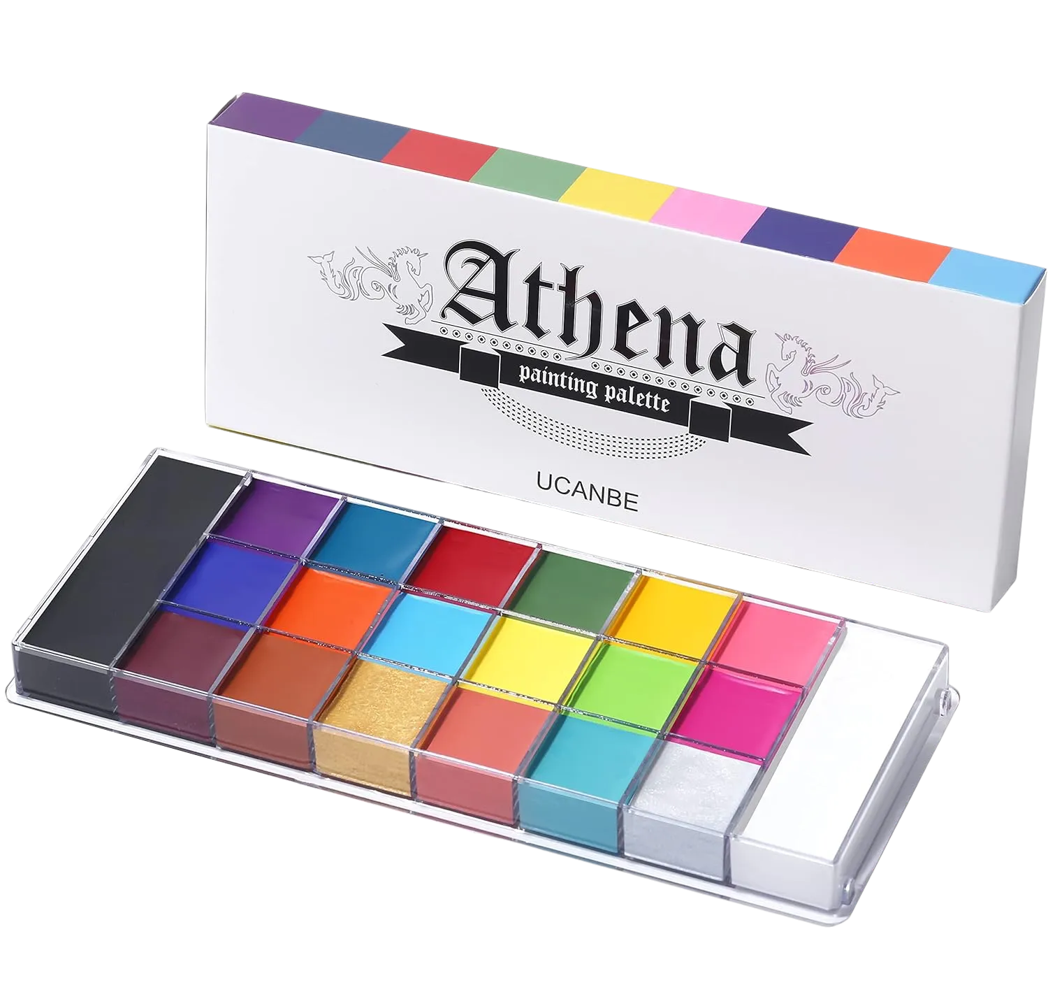 Athena Face Body Paint Oil Palette